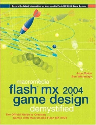 Tapa de Macromedia Flash MX 2004 game design demystified