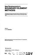Tapa de New Developments in Boundary Element Methods