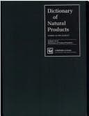 Tapa de Dictionary of Natural Products, Supplement 3 (Dictionary of Natural Products, Annual Supplements)