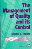 Tapa de Management of Quality and its Control
