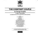 Tapa de Constant Couple (Swan Theatre Plays)