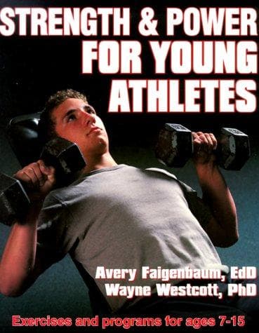 Tapa de Strength & power for young athletes