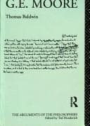 Tapa de G. E. Moore