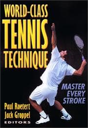 Tapa de World-class tennis technique
