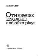 Tapa de Otherwise Engaged and Other Plays (Modern Plays)
