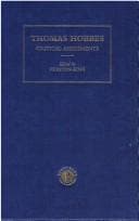 Tapa de Crit Assess Thomas Hobbes V2 (Critical assessments of leading political philosophers)
