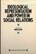 Tapa de Ideological representation and power in social relations