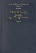 Tapa de British philosophy and the Age of Enlightenment