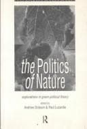 Tapa de The Politics of Nature