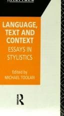 Tapa de Language, text and context
