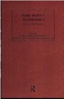 Tapa de Karl Marx's economics