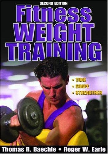 Tapa de Fitness weight training