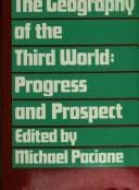 Tapa de The Geography of the Third World