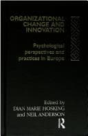 Tapa de Organizational change and innovation