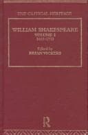 Tapa de William Shakespeare: The Critical Heritage: 1693-1733 (The Collected Critical Heritage : William Shakespeare)