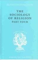 Tapa de The Sociology of Religion (Part 1): Established Religion: International Library of Sociology F: The Sociology of Religion (The Sociology of Religion, Part One)