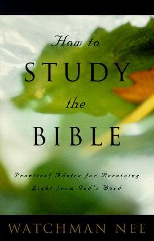Tapa de How to Study the Bible