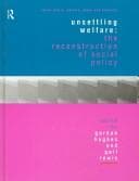 Tapa de Unsettling Welfare