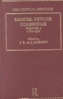 Tapa de Samuel Taylor Coleridge: The Critical Heritage: 1794-1834 (The Collected Critical Heritage : the Romantics)