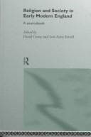 Tapa de Religion and Society in Early Modern England  A Sourcebook