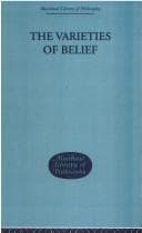 Tapa de Varieties of Belief (Muirhead Library of Philosophy)