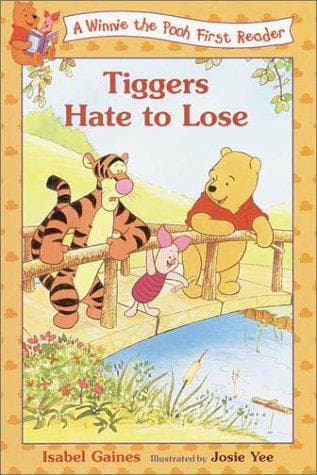 Tapa de Tiggers Hate to Lose (Disney First Readers)