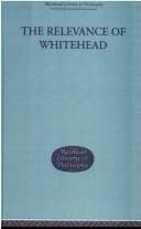 Tapa de The Relevance of Whitehead