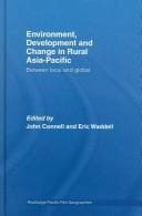 Tapa de Environment, Development and Change in Rural Asia-Pacific