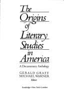 Tapa de The Origins of Literary Studies in America