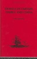 Tapa de Travels in Tartary, Thibet and China