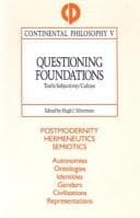 Tapa de Questioning foundations