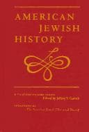 Tapa de The history of Judaism in America