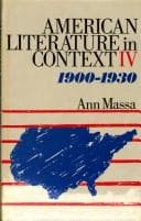 Tapa de American Literature in Context