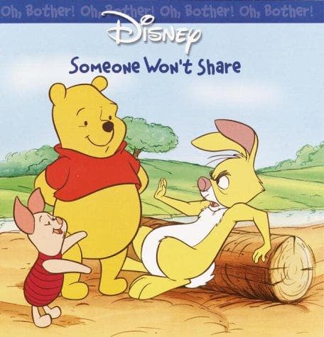 Tapa de Oh, bother! Someone won't share