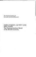 Tapa de Employment, output, and inflation