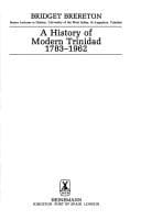 Tapa de A history of modern Trinidad, 1783-1962
