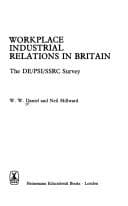 Tapa de Workplace industrial relations in Britain