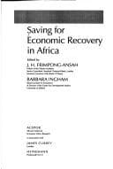 Tapa de Saving for Economic Recovery in Africa