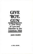 Tapa de Give a Boy a Gun