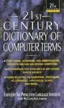 Tapa de 21st century dictionary of computer terms