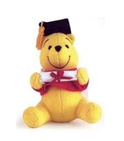 Tapa de Graduation Pooh