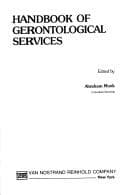 Tapa de Handbook of gerontological services