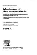 Tapa de Mechanics of Structured Media (Studies in Applied Mechanics)