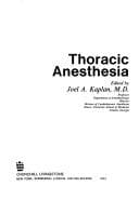 Tapa de Thoracic Anaesthesia