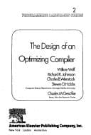 Tapa de The Design of an optimizing compiler