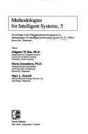 Tapa de Methodologies for intelligent systems, 5