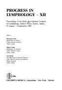 Tapa de Progress in lymphology--XII