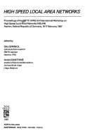 Tapa de High Speed Local Area Networks