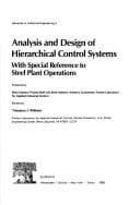 Tapa de Analysis and design of hierarchical control systems