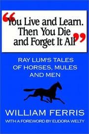 Tapa de You Live And Learn.  Then You Die And Forget It All